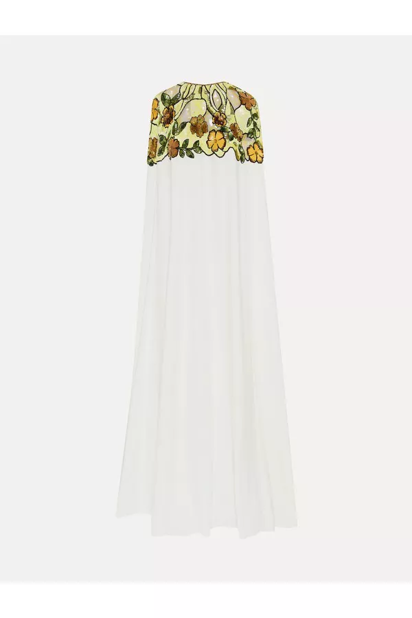 Art Nouveau Sequin Embroidered Caftan