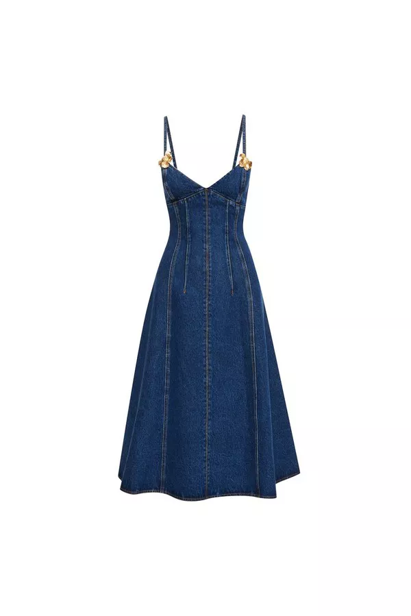 white christmas dresses Vintage Oscar De La Renta Jeans Size M – COMMUNITY