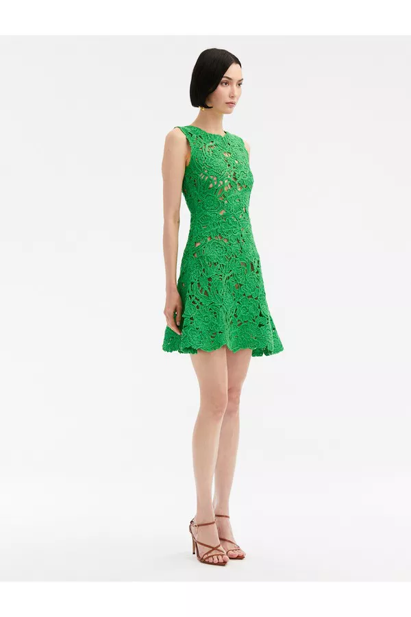 green emerald velvet dress Amazon.com: Oscar de la Renta, Dragonfly Belt Tweed Dress, Fern, 12 :  Amazon Luxury