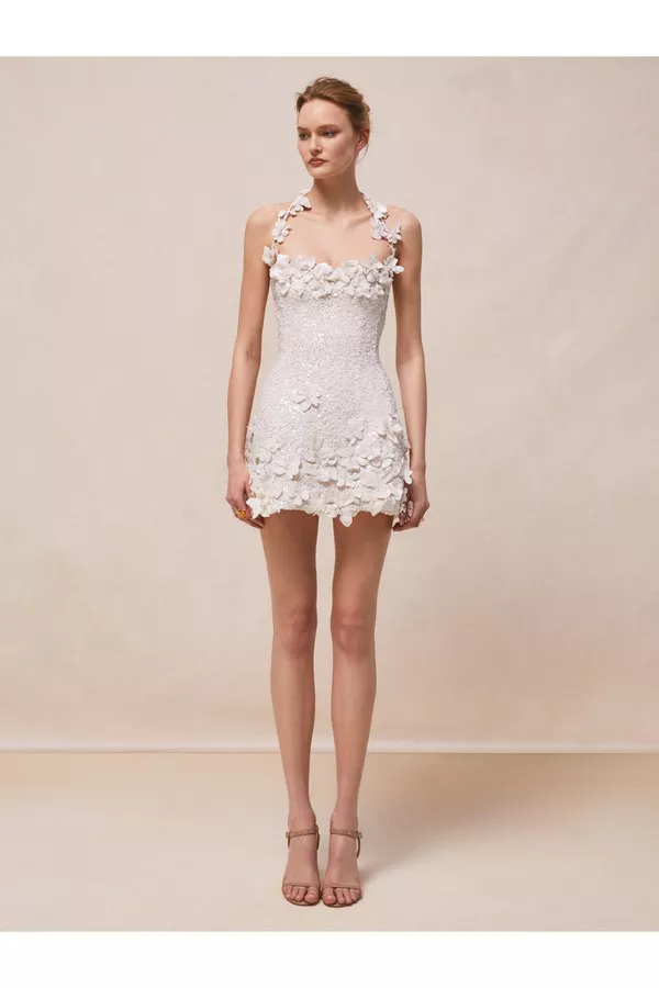 cherry blossom sequin cocktail dress Cherry Blossom Sequin Cocktail Dress