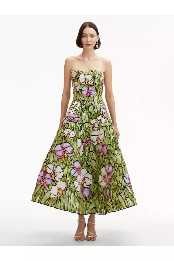 orchid cocktail dress Clara