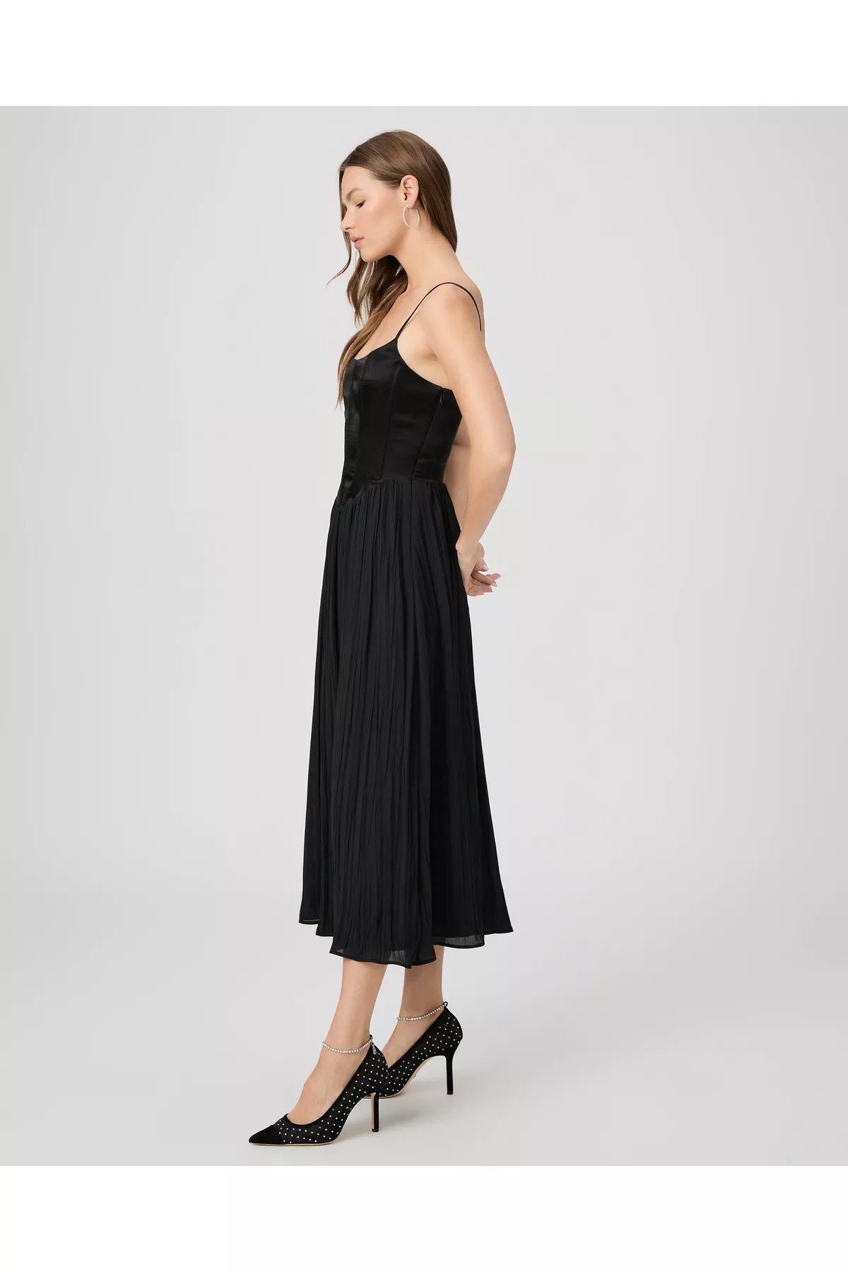 elke corset midi dress paige Elke Corset Midi Dress (Women)