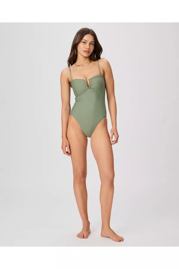 gianna open back one-peace 水着 Gianna One Piece by PAIGE at THE MILE