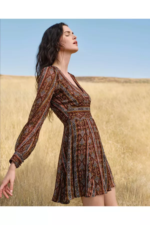 paige bucatini mini dress PAIGE Bucatini Dress