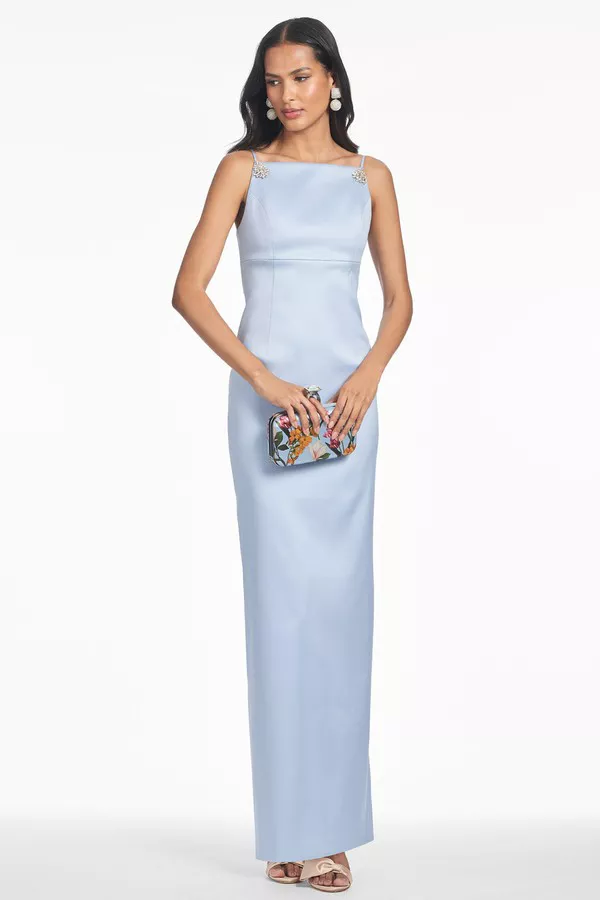 Pryce Gown - Glacial Blue - Final Sale by Sachin & Babi at THE MILE