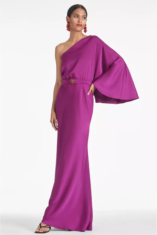 open lace back dress Sachin & Babi Aphrodite Gown main image 0