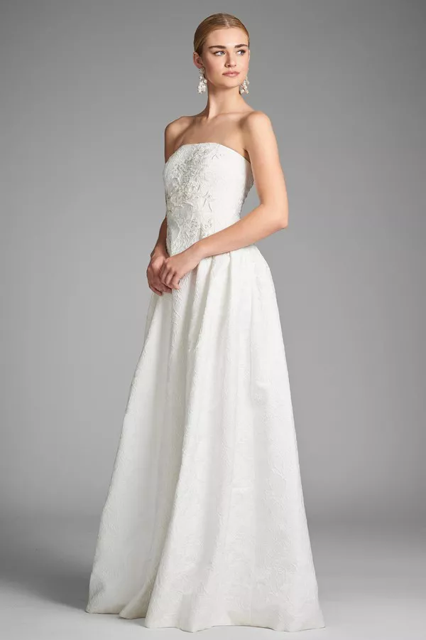 Belle Gown - Ivory by Sachin & Babi at THE MILE