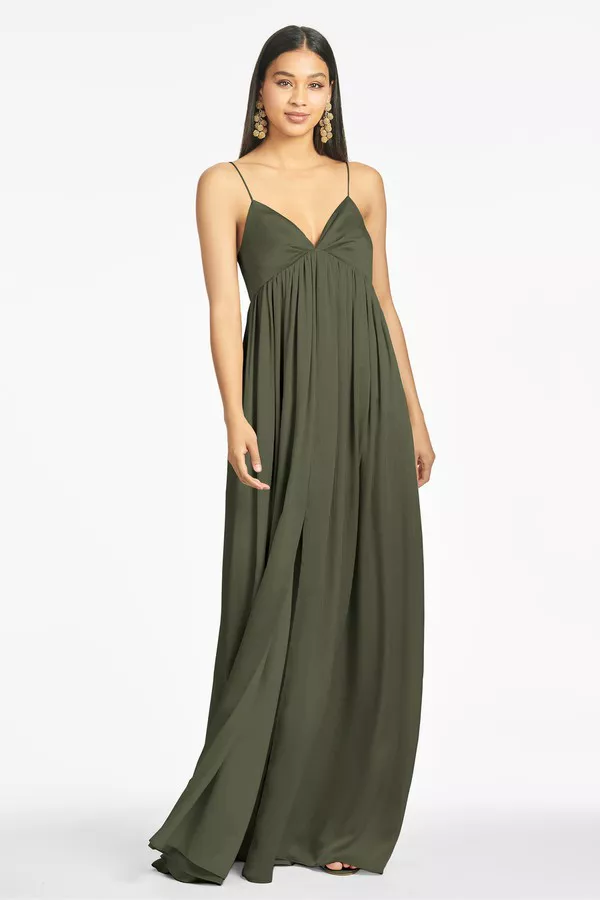 slim fit dress slacks Elegant Alances Maxi Dress in Mulberry main image 0