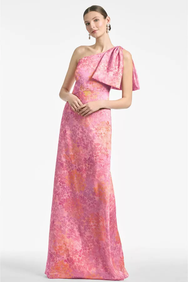 Chelsea Gown - Pastel Sunset Hydrangea by Sachin & Babi at
