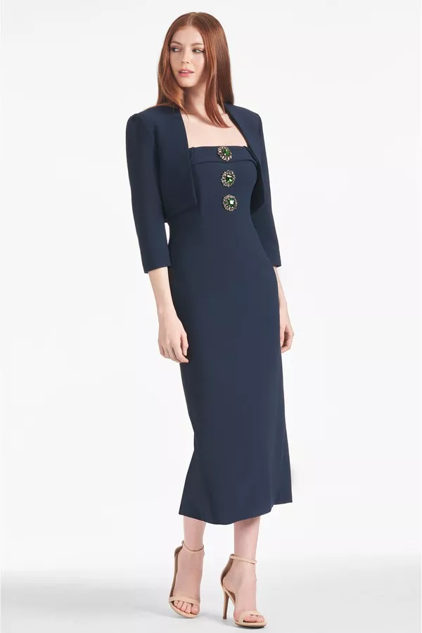 Bolero Jacket - Midnight - Final Sale by Sachin & Babi at THE MILE