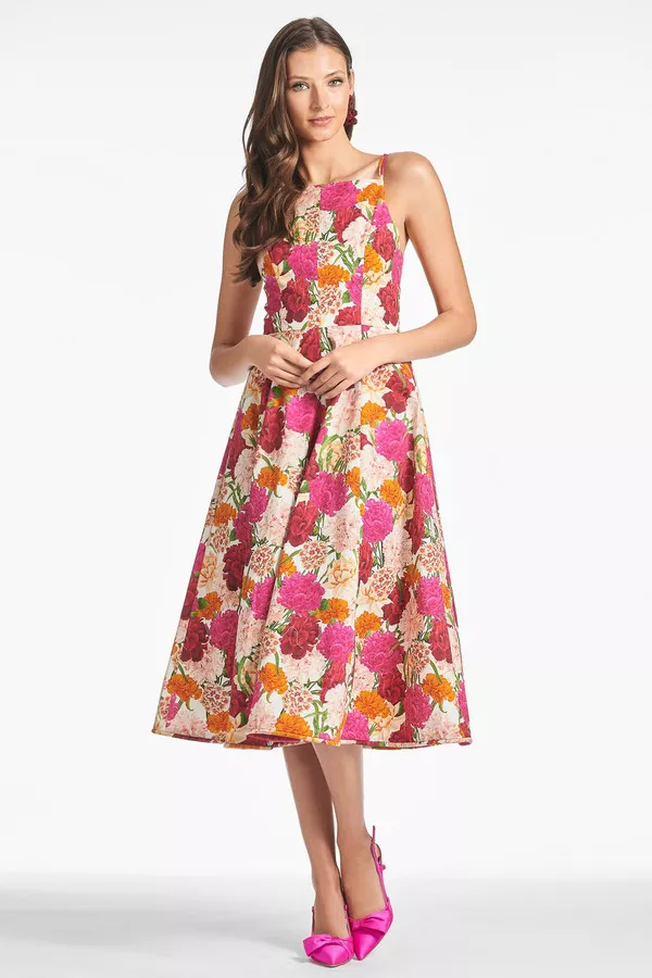 knee length dresses for ladies Jacinta Mini Dress – Vvhou main image 0