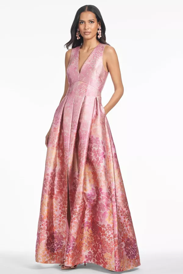 purple quinceanera dress Glitter Long Ball Gown Quinceanera Dress main image 0