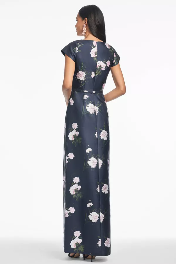 casual halter maxi dress Halter Neck Tiered Maxi Dress Apricot / S