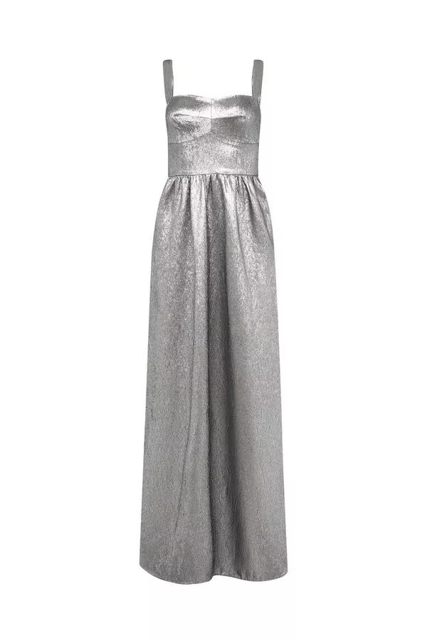 sachin and babi light blue dress Rachel Chiffon One-Shoulder Bridesmaid Dress main image 1