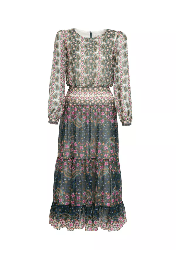 knee length dresses for ladies Sorrel Midi Dress  Retrofete