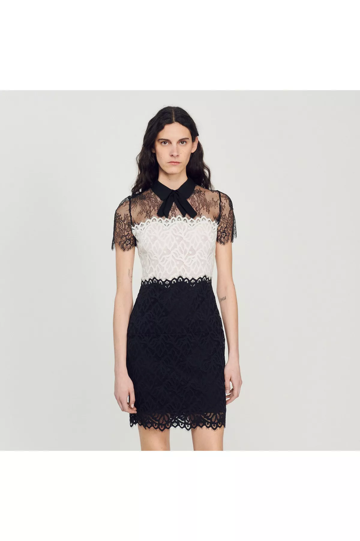 ANDRESD アンドレスド　flocky dot pants dress ANDRESSD flocky dot pants dress ブラック S - メルカリ