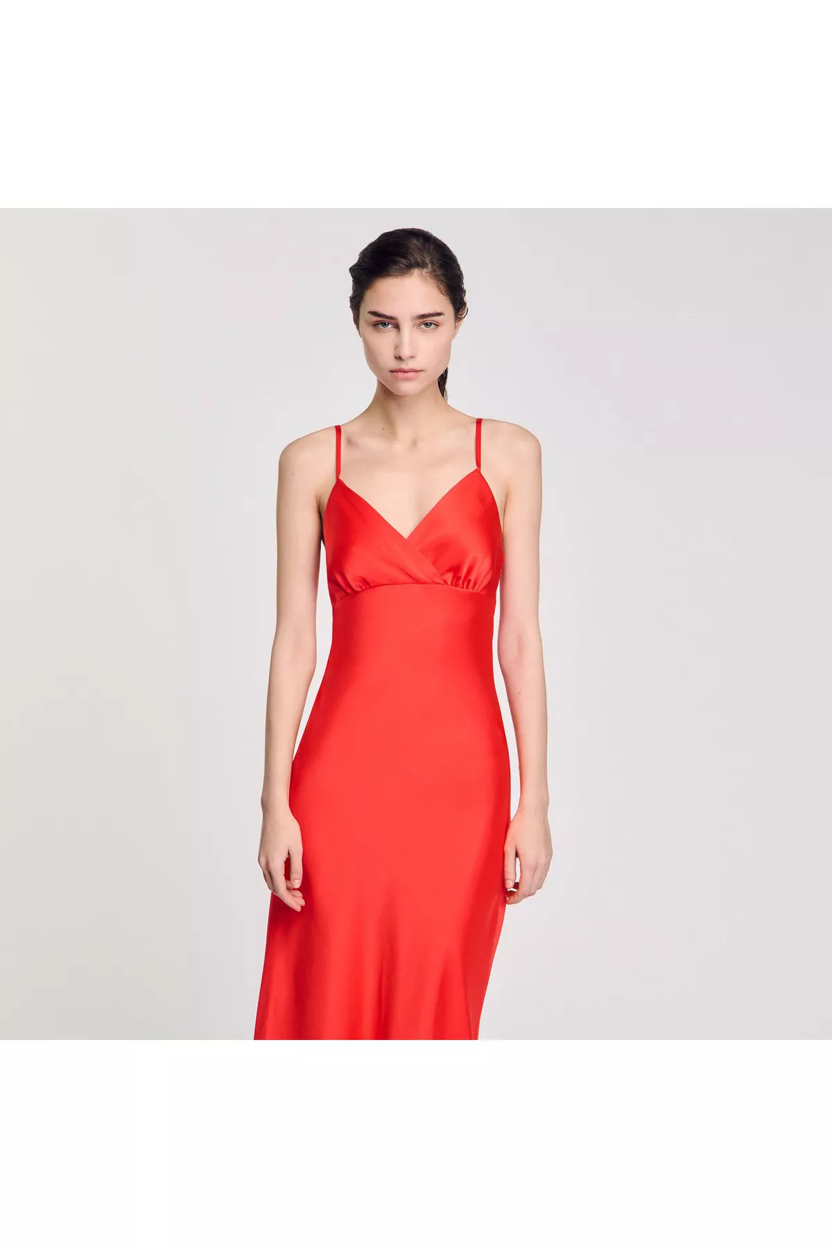 Flowy Dress With Straps by Sandro at THE MILE