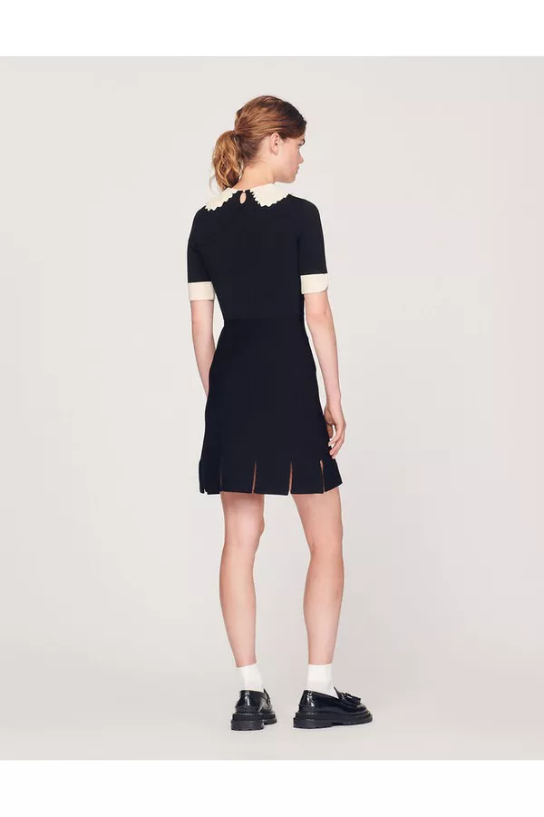 sandro short dress with peter pan collar Sandro Short dress with Peter Pan collar
