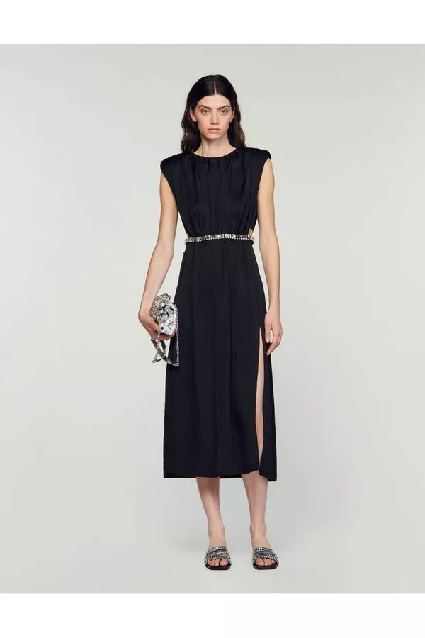 Jewelry-Style Maxi Dress by Sandro at THE MILE