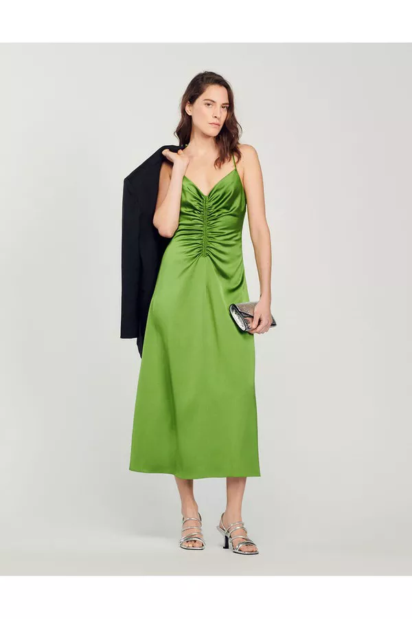 Long Flowing Dress by Sandro at THE MILE