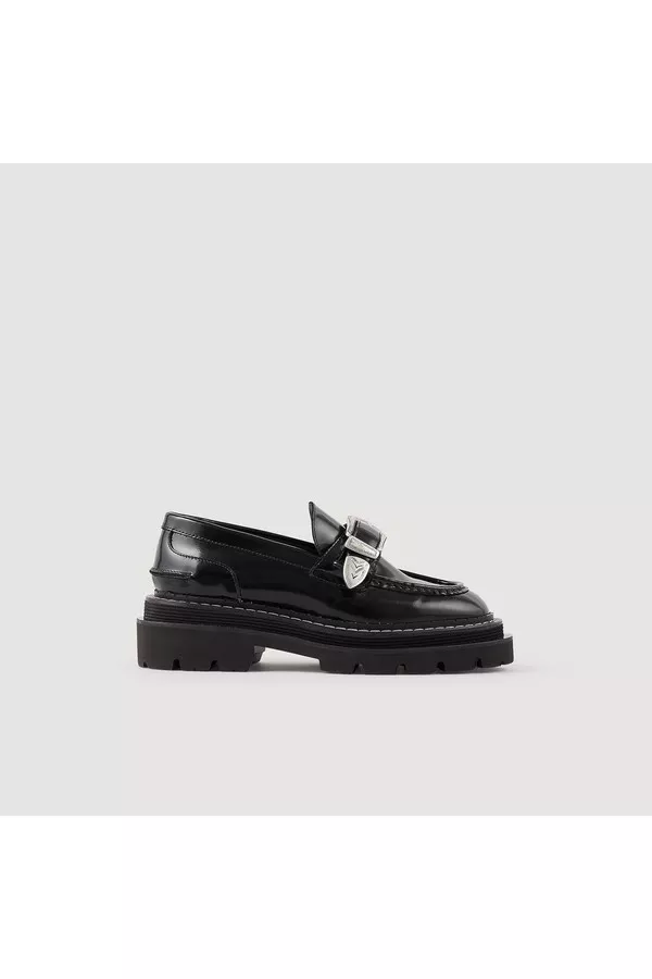 Leather Loafers by Sandro at THE MILE