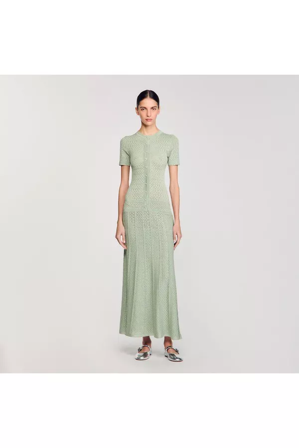 Knit Maxi Dress by Sandro at THE MILE