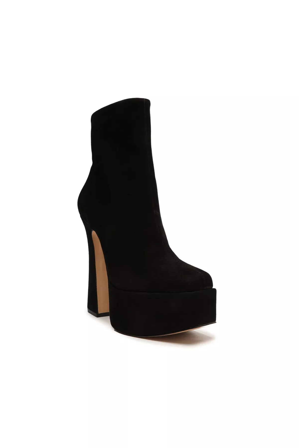 Dolores Platform Nubuck Bootie by Schutz at THE MILE