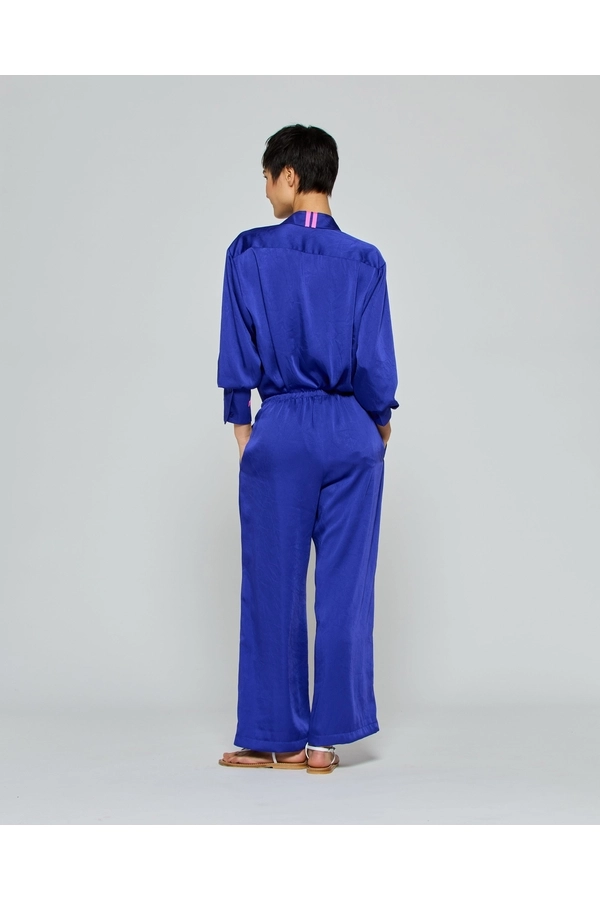 Cropped Jogger - Violet Blue by SERENA BUTE at THE MILE
