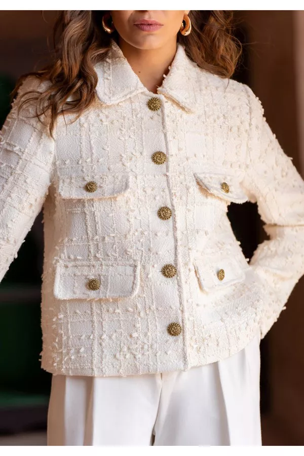 ★送料・関税込★AVANDRESS★Annabel Tweed Jacket★ Annabel Tweed Blazer by Sienna Alexander at THE MILE