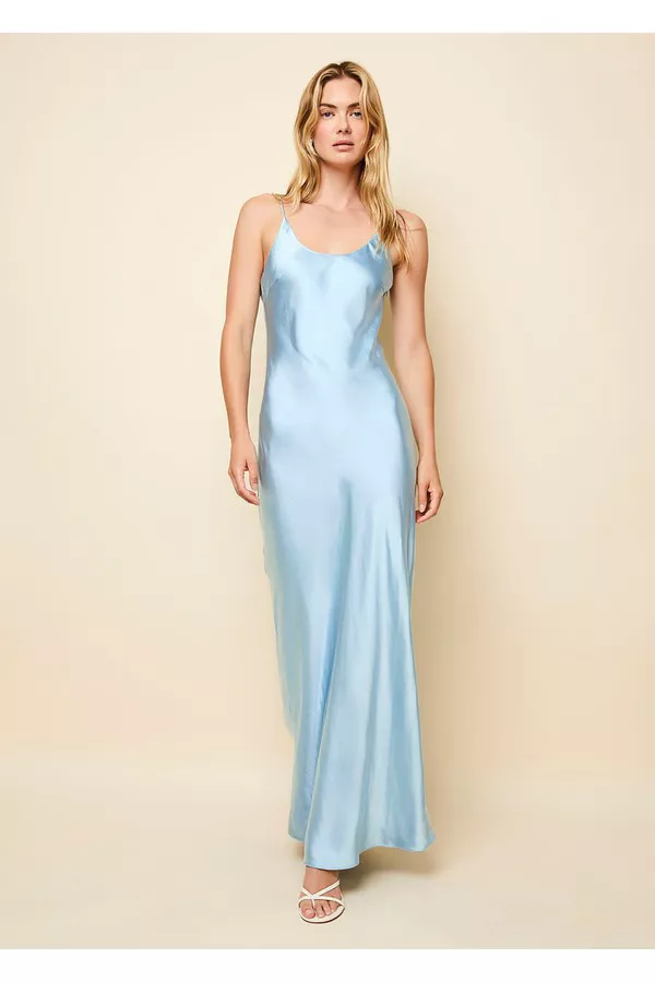 selena satin dress Clothing : Bodycon Dresses : 'Selena' Ivory Satin Ruffle Strapless Dress