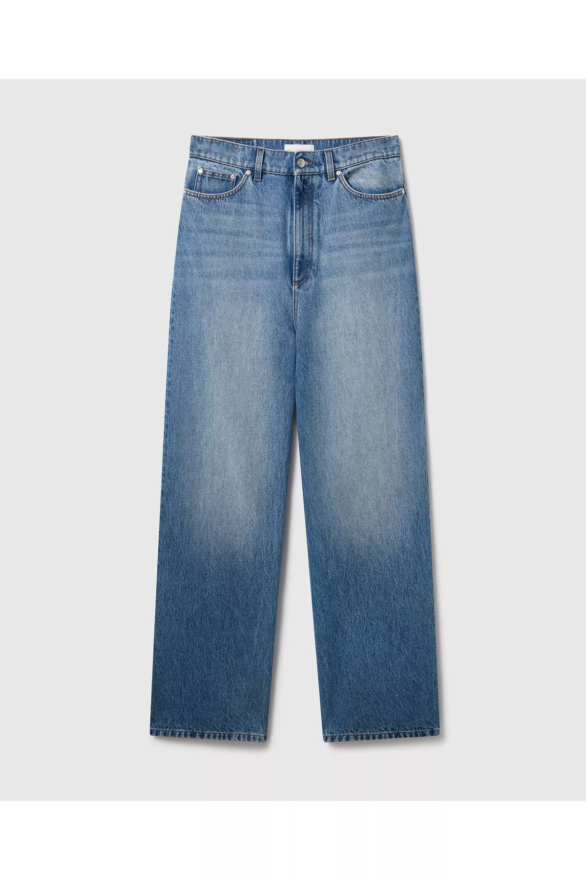 デニム・ジーパン Stella McCartney FW25 \"WIDE LEG\" JEANS (6D0390 3SQH301115) Stella McCartney - Wide Leg Jean in Vintage Blue