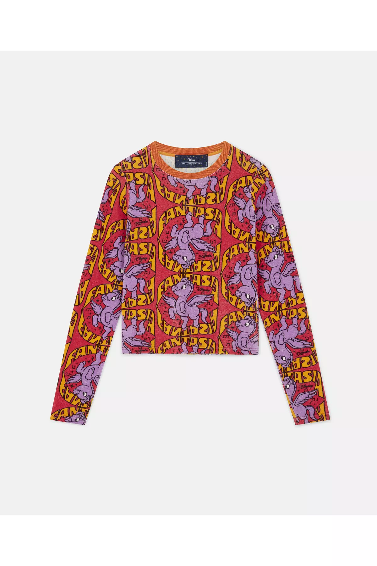 Fantasia Pegasus Print Cotton T-Shirt by Stella McCartney at THE MILE