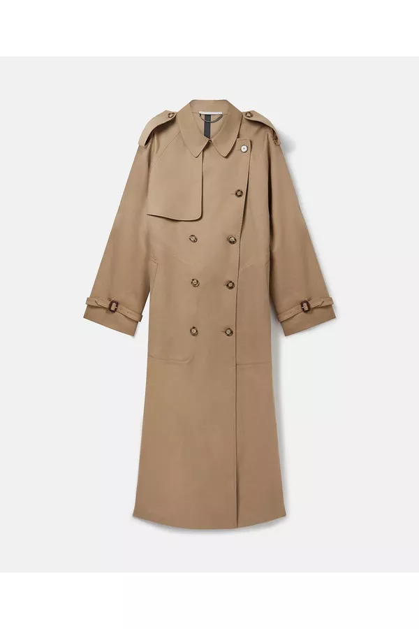Belted Cotton Trench Coat by Stella McCartney at THE MILE