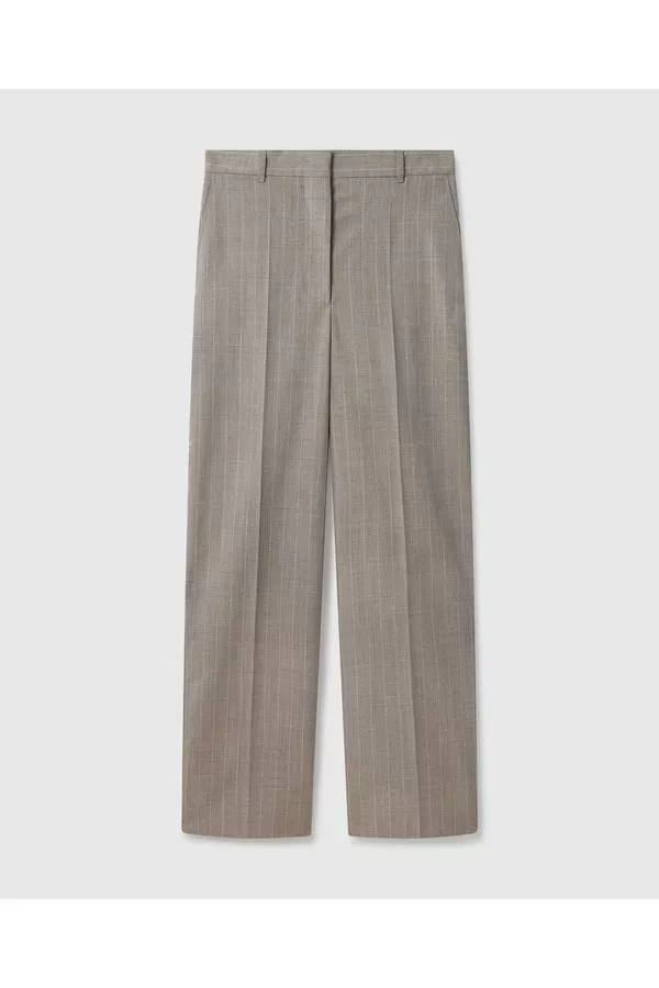 【送料&関税込】Stella McCartney Striped Tailored Trousers Stella McCartney Striped Trousers | Blue | FARFETCH