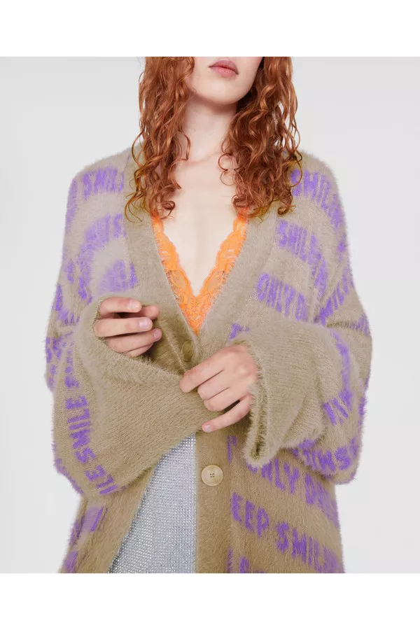 Jacquard Knit Cardigan by Stella McCartney at THE MILE
