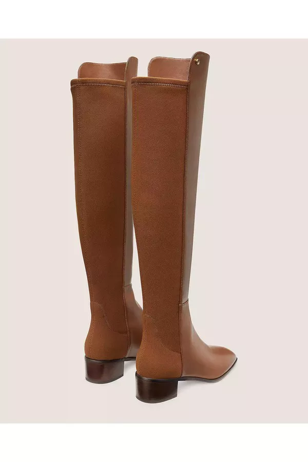 City Block Square-Toe Boot by Stuart Weitzman Outlet at THE MILE