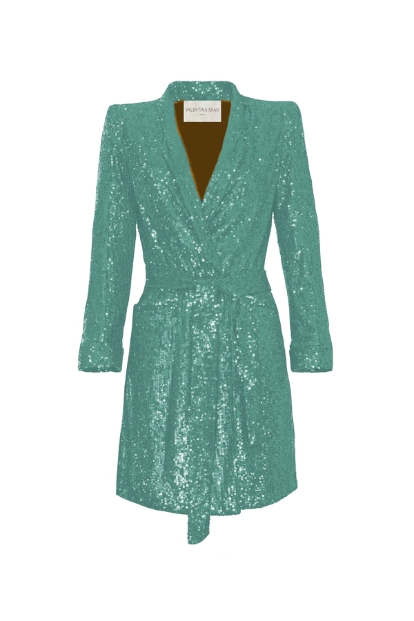 mint green blazer dress PIPP