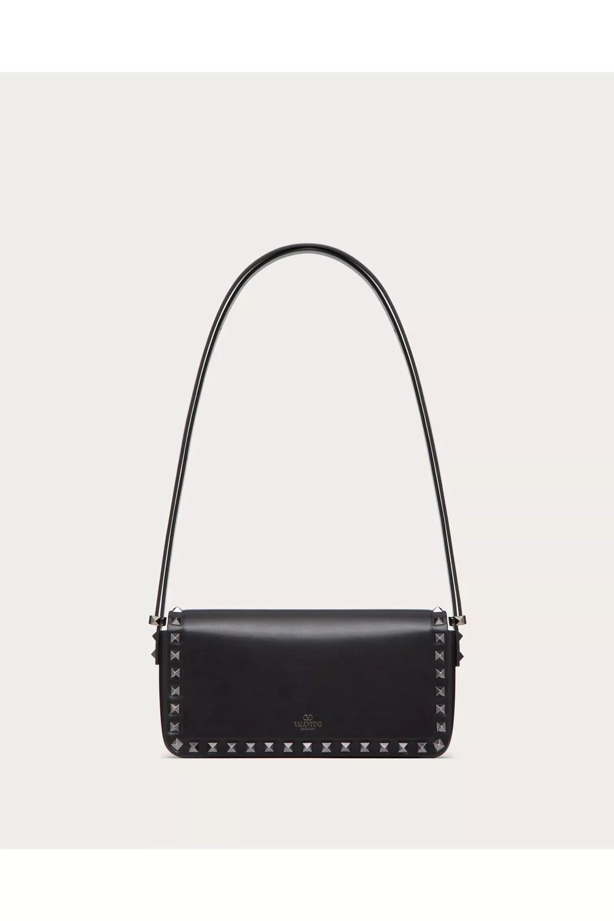 Rockstud23 E/W Smooth Calfskin Shoulder Bag by Valentino Garavani 