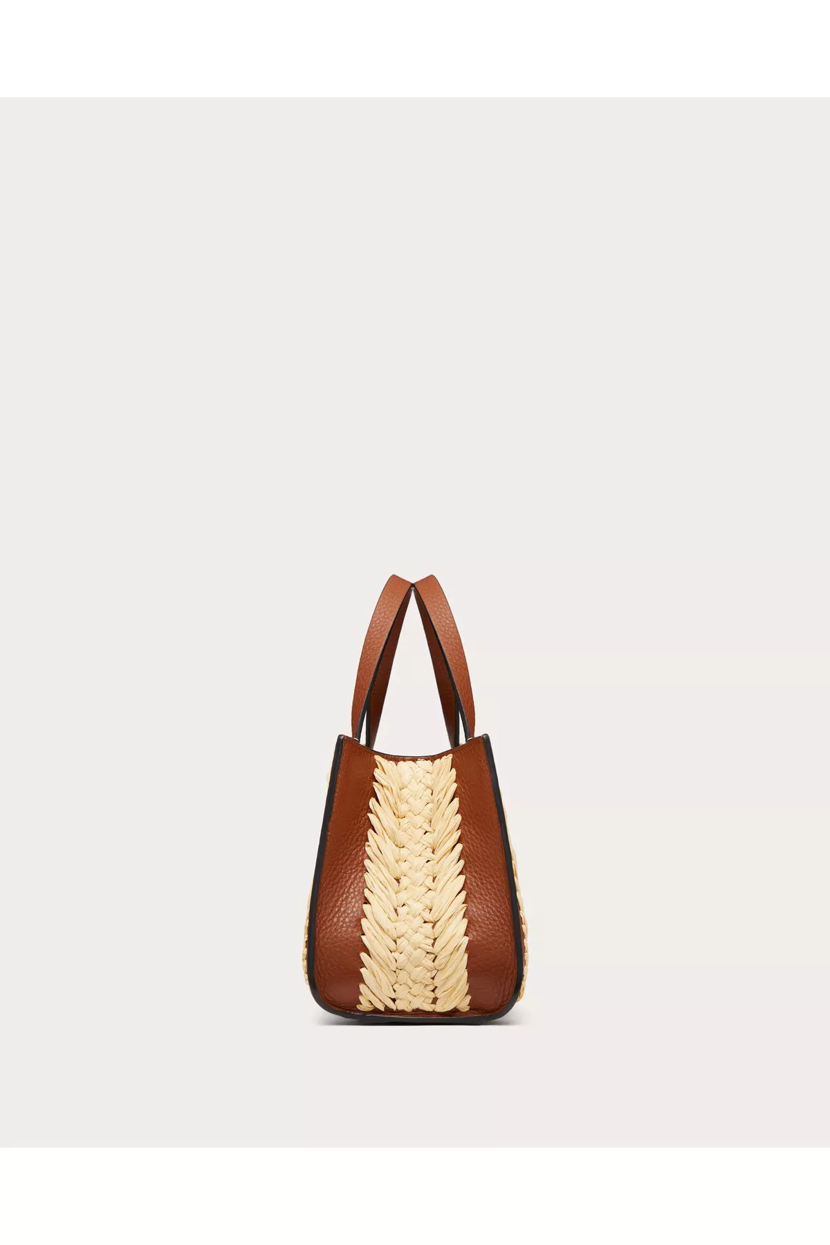 Vlogo Signature Raffia Small Handbag by Valentino Garavani