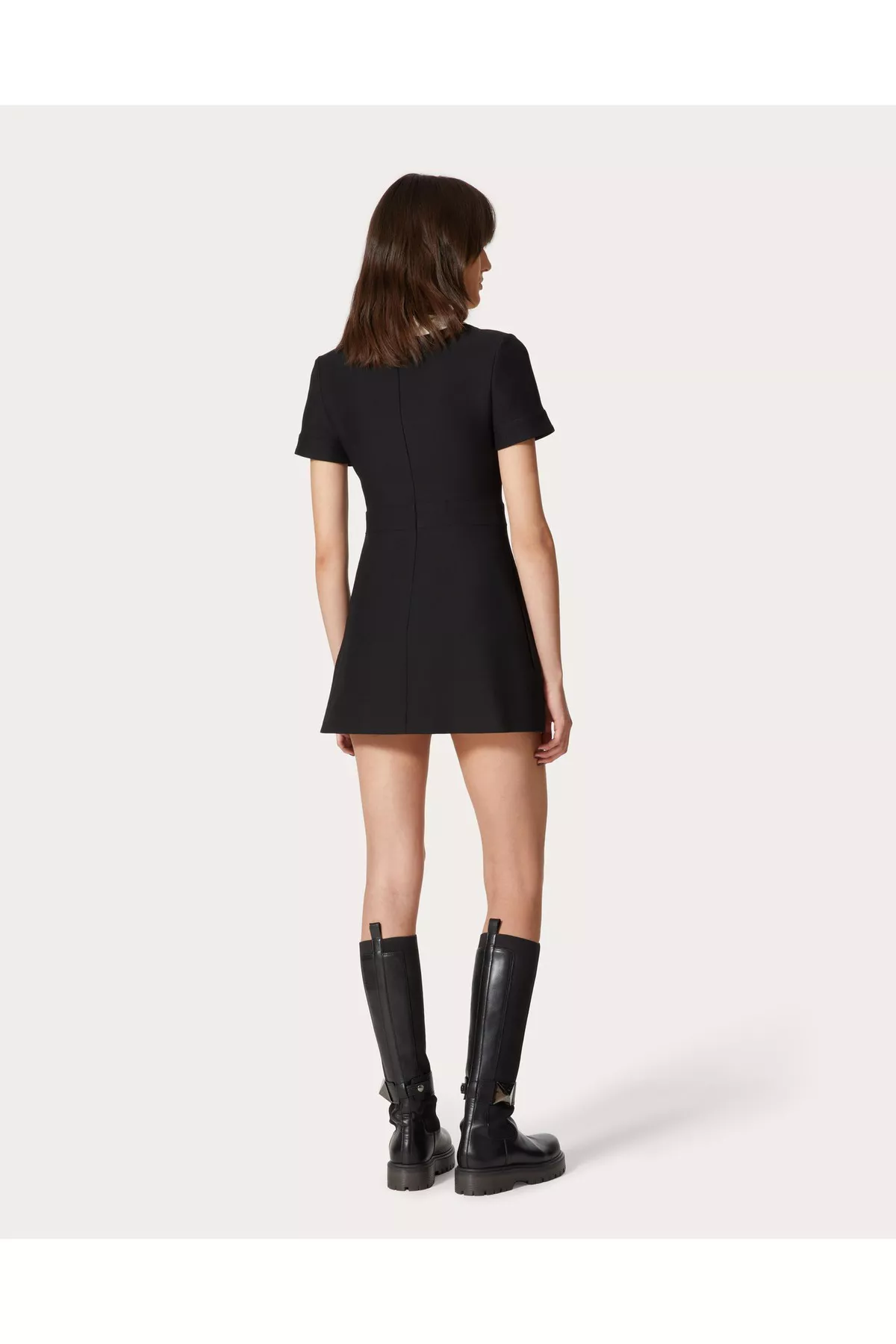 Crepe Couture Short Dress by Valentino Garavani at THE MILE
