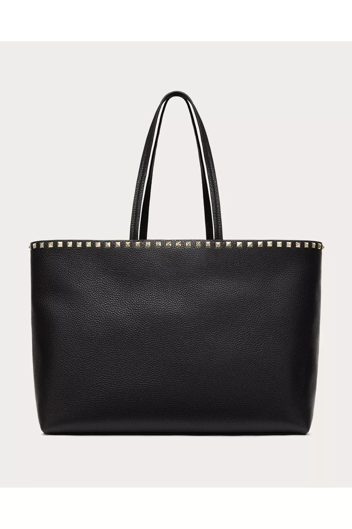 Rockstud Grainy Calfskin Tote Bag by Valentino Garavani at Rockstud Grainy Calfskin Tote Bag by Valentino Garavani at