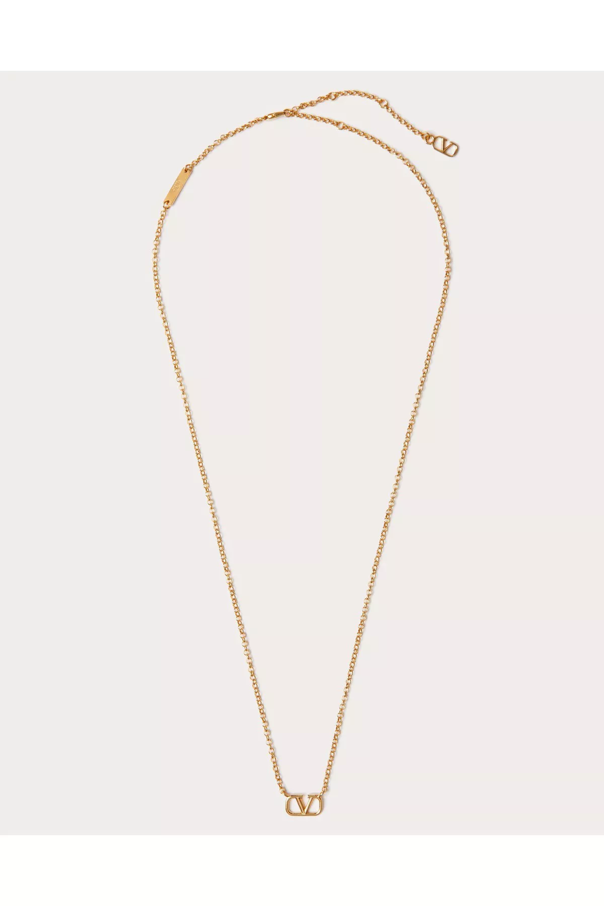 ネックレス・チョーカー Valentino Garavani Collana Vlogo Signature Valentino Garavani VLogo Signature Necklace | Silver