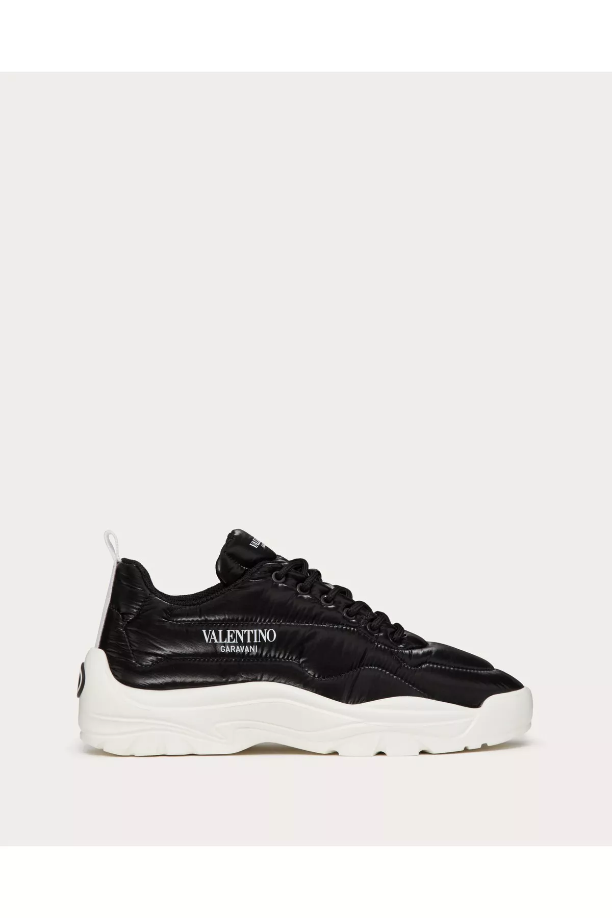 Padded Nylon Gumboy Sneaker by Valentino Garavani at THE MILE