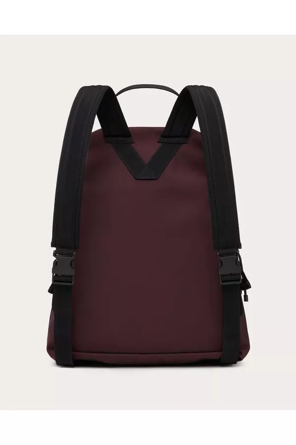 Vltn Nylon Backpack by Valentino Garavani at THE MILE