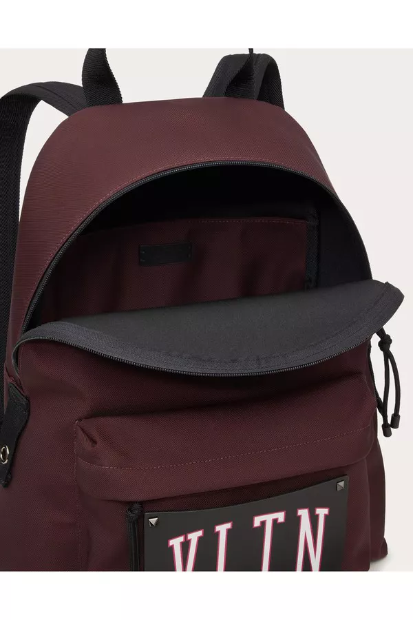 Vltn Nylon Backpack by Valentino Garavani at THE MILE
