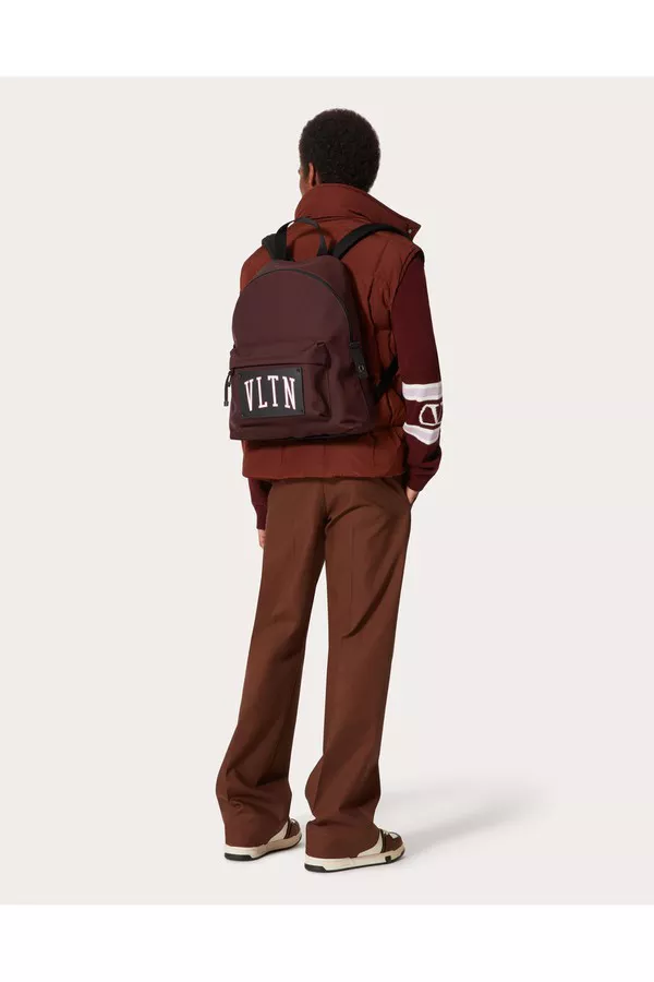 Vltn Nylon Backpack by Valentino Garavani at THE MILE