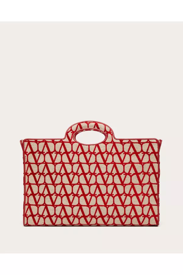 La Troisieme Toile Iconographe Shopping Bag by Valentino
