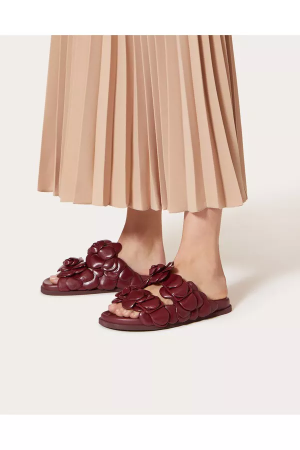 【VALENTINO】Atelier 03 Rose Edition サンダル ＊関税送料込み VALENTINO GARAVANI Kidskin Atelier 03 Rose Edition Double