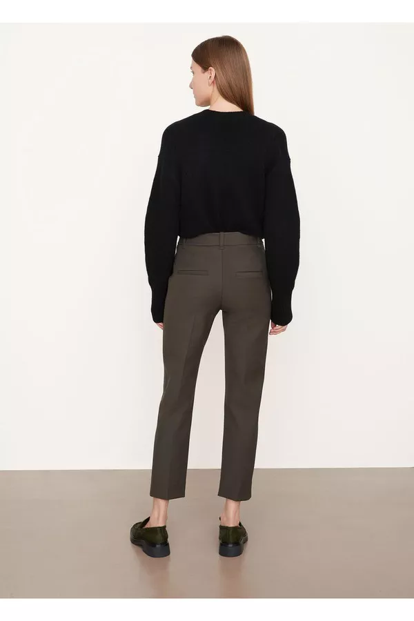 vince high rise cigarette pant High-Rise Cigarette Pant