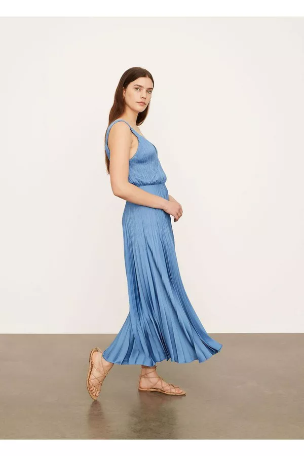 strapless open back dress VINCE main image 0